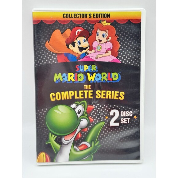 Super Mario World: The Complete Series Collectors Edition  2 Disc Set DVD - Picture 1 of 4